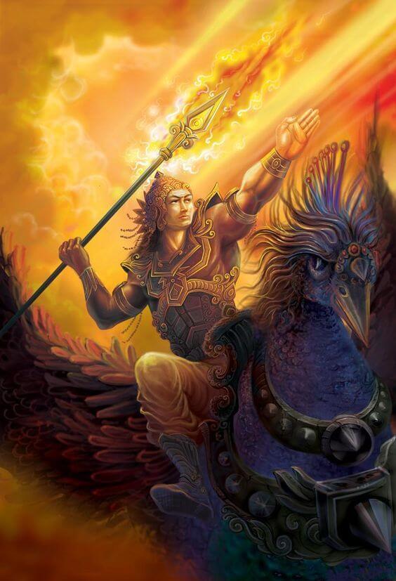 kartikeya god of war